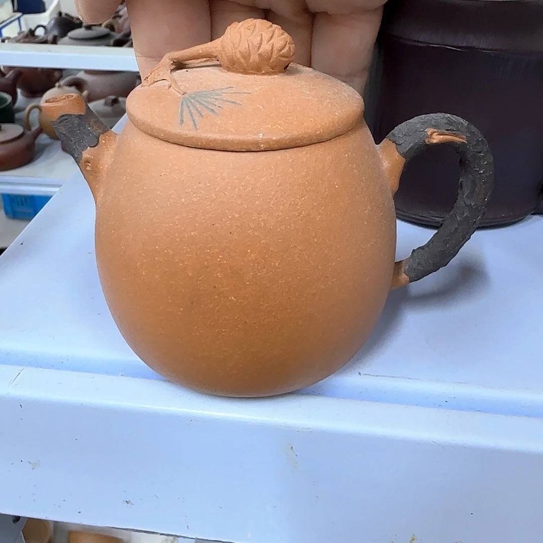 茶壶紫砂宜兴紫砂壶瑕疵处理