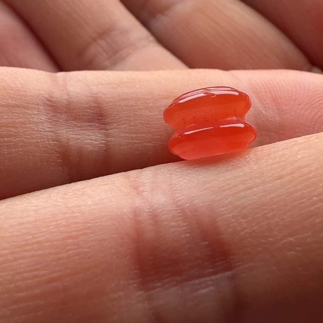 南红玛瑙车轮未镶嵌