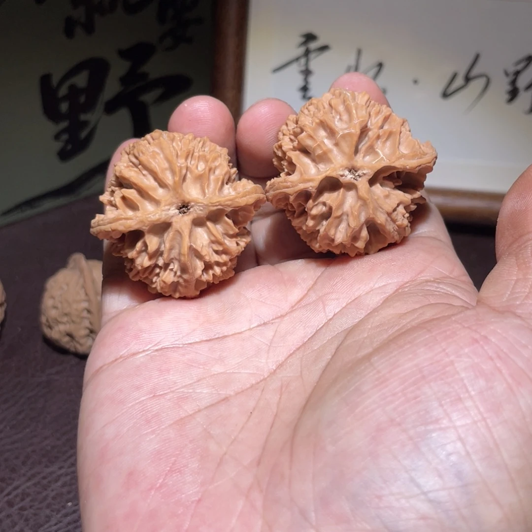 糯***猫文玩核桃无药苹果