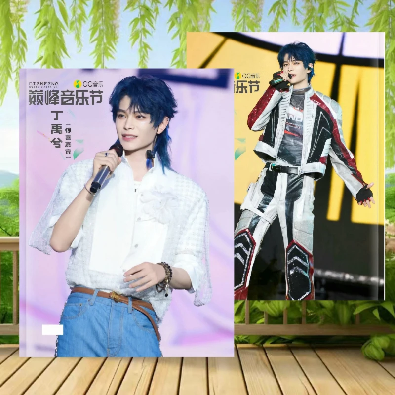丁禹兮巅峰音乐节贵阳纪念册写真