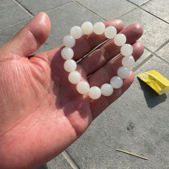 和田玉手链未镶嵌