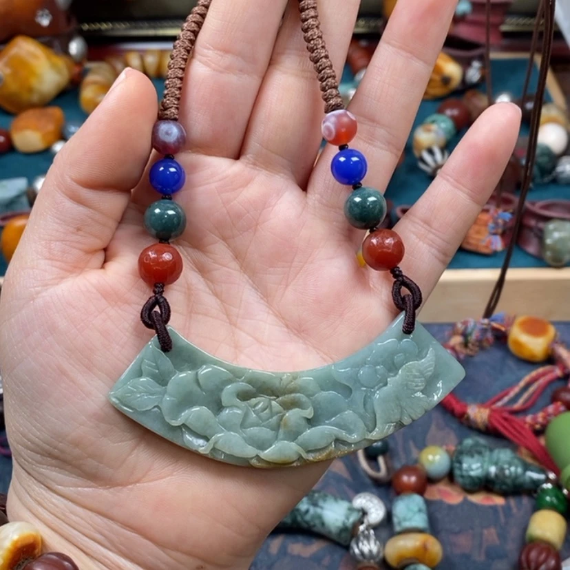 【闪购商品】翡翠颈饰未镶嵌项链