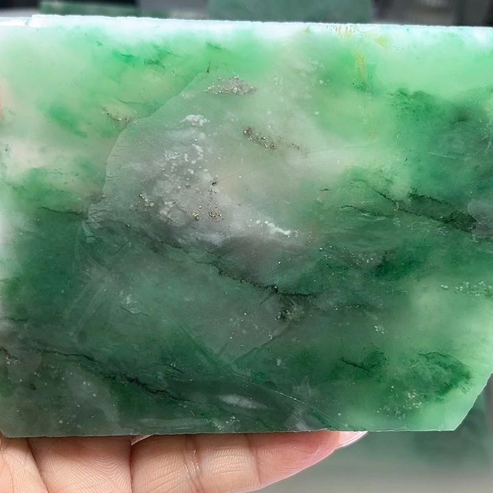 定制石英质玉定制天然非洲翠手镯