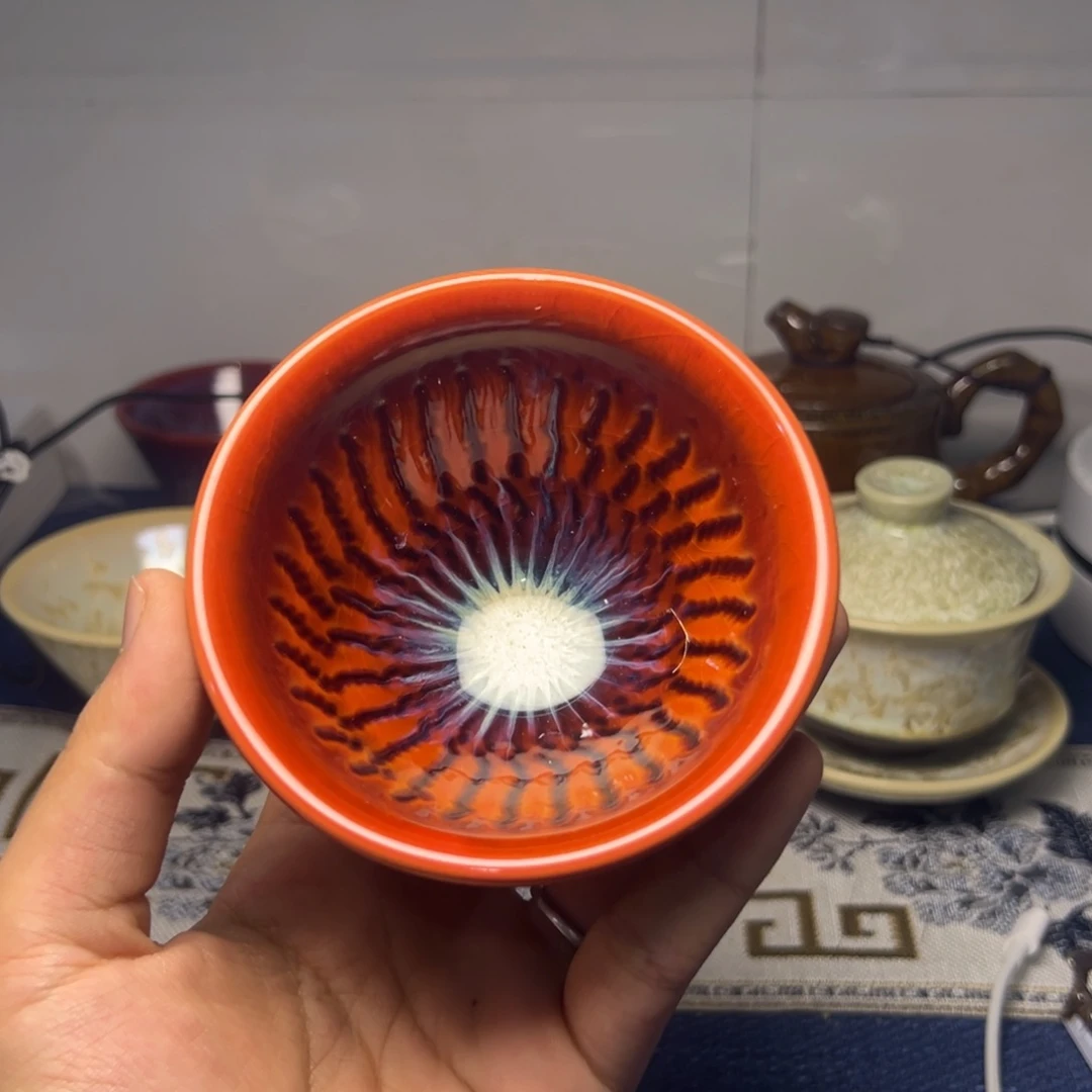 建阳建盏喝茶主人杯