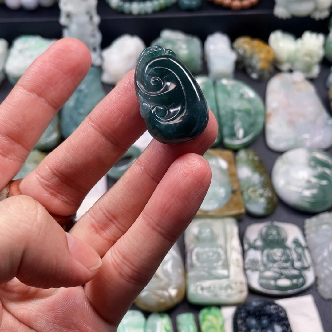 颈饰未镶嵌翡翠翡翠3