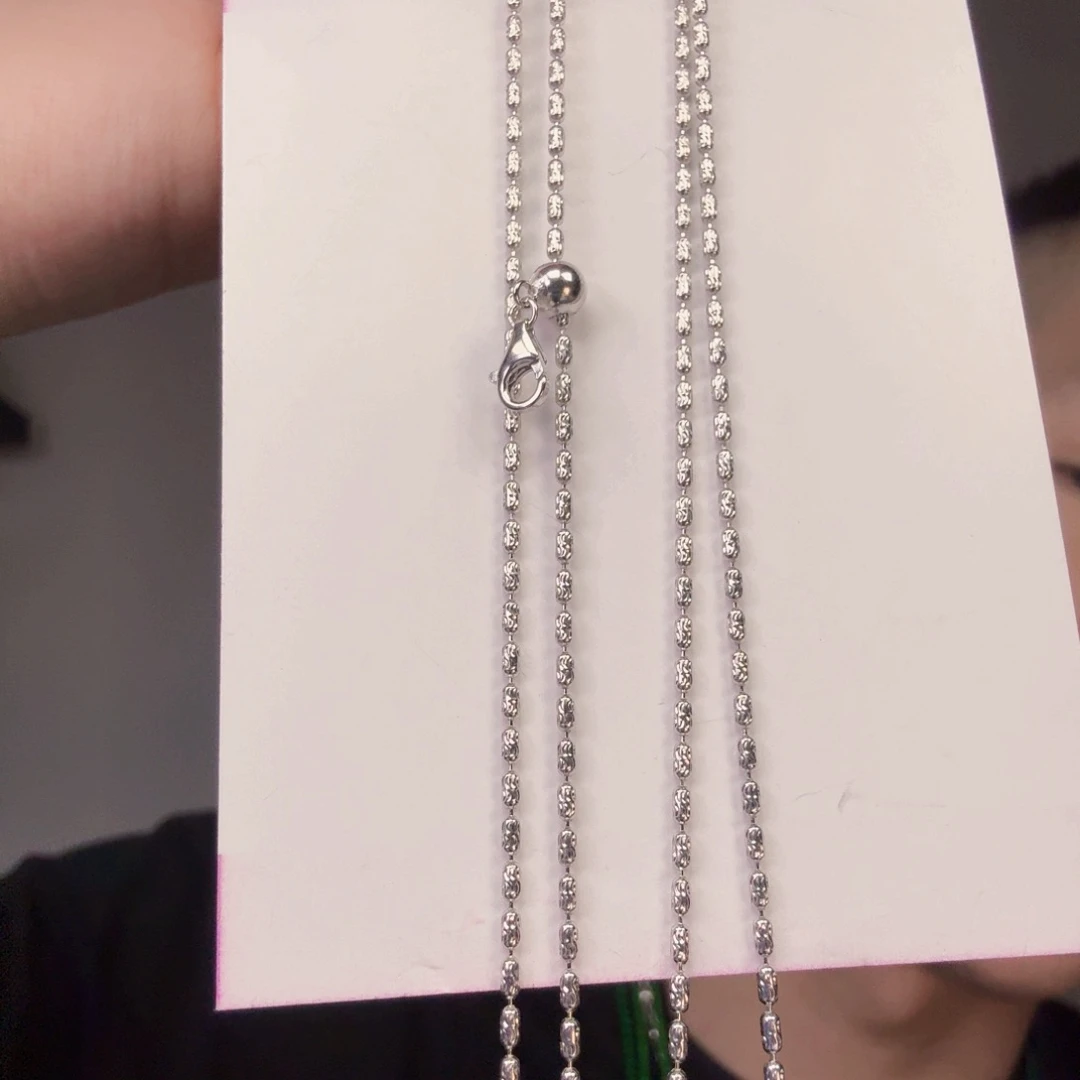 翡翠银S925镶嵌颈饰一件