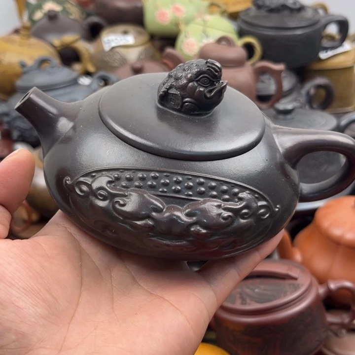 茶壶紫砂紫砂晃盖