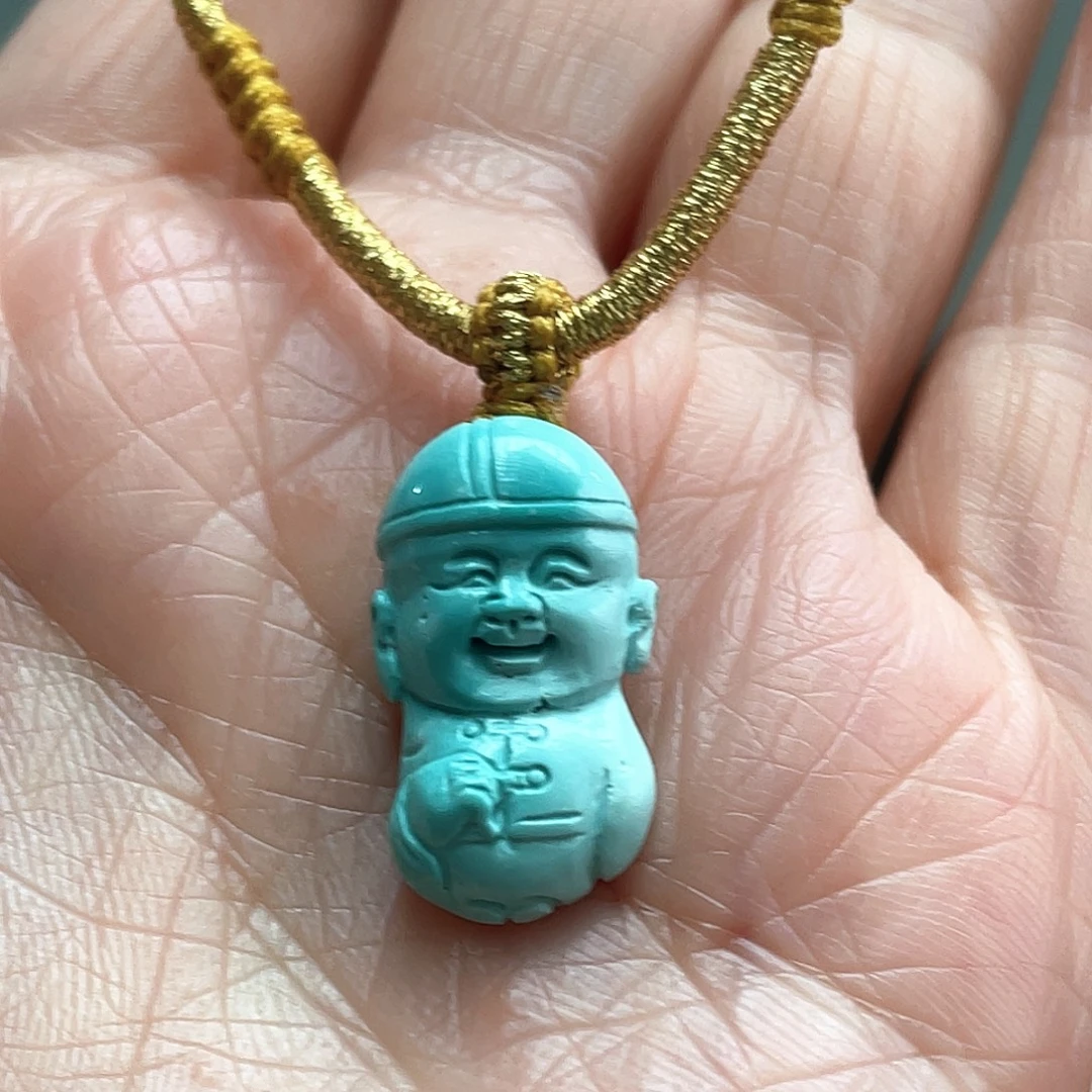 未镶嵌绿松石颈饰
