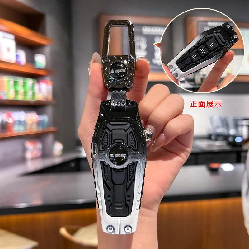 适用于奇瑞icar03钥匙套简约2024款eq7舒享家ICAR03T新能源汽车壳