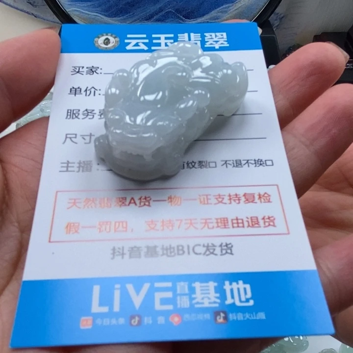 颈饰未镶嵌翡翠多人貔貅