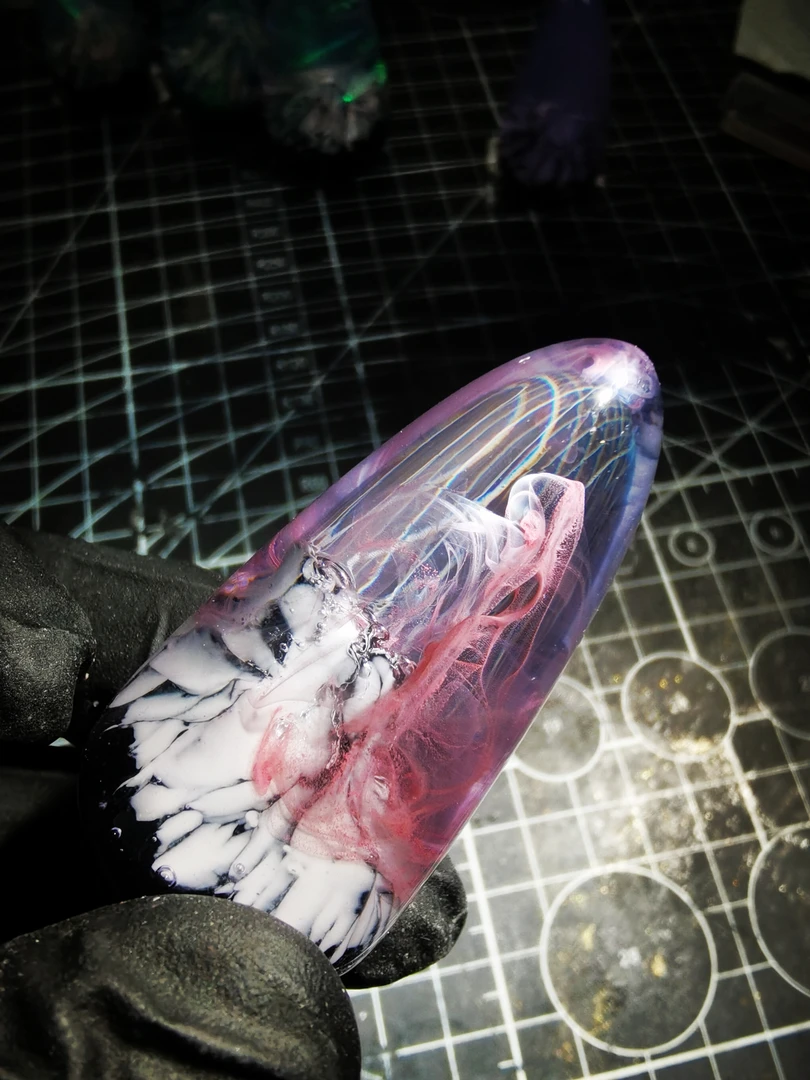 树脂烟雾车载钥匙扣