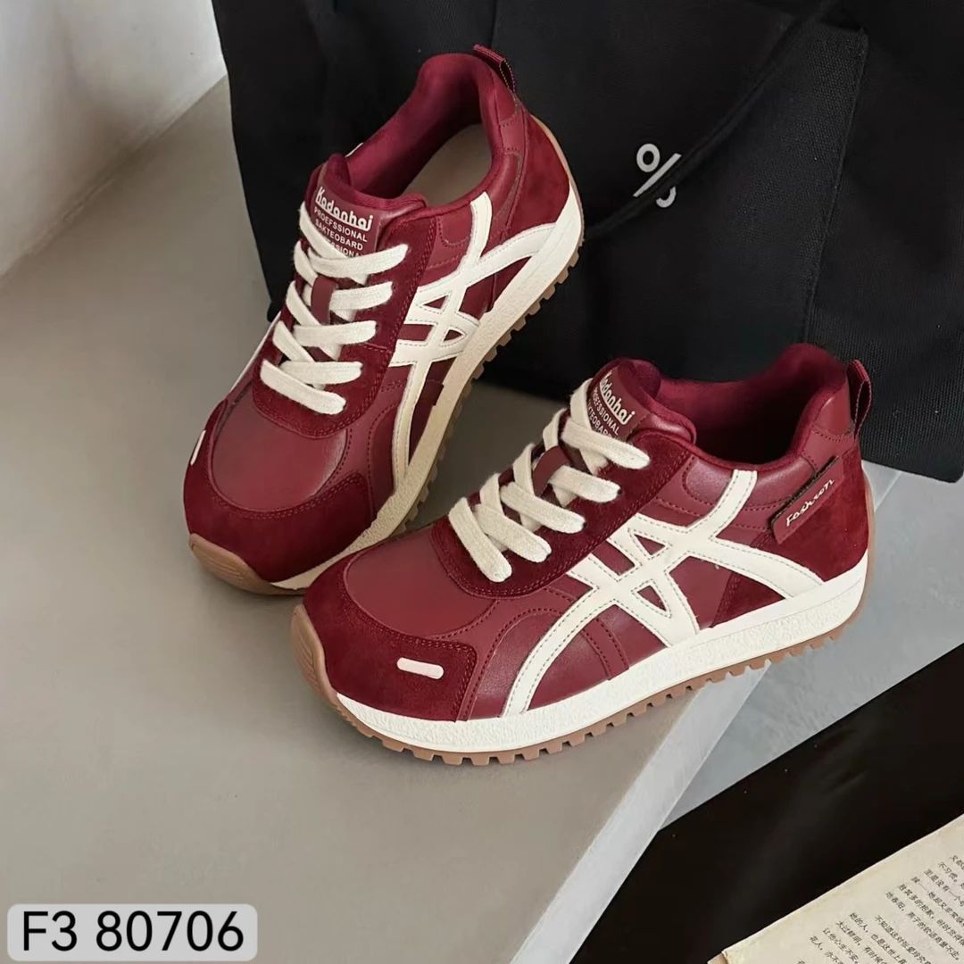 F3秋冬加薄皮面阿甘鞋80706