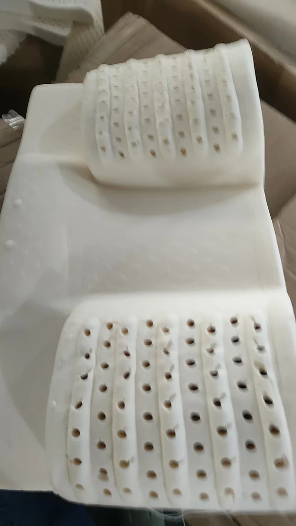 坡度美容白色乳胶腰靠枕芯发1个
