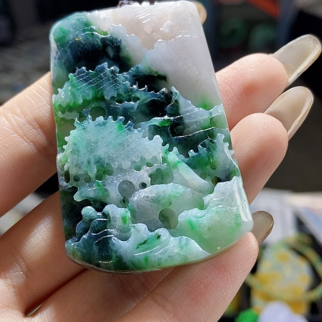 颈饰未镶嵌翡翠翡翠