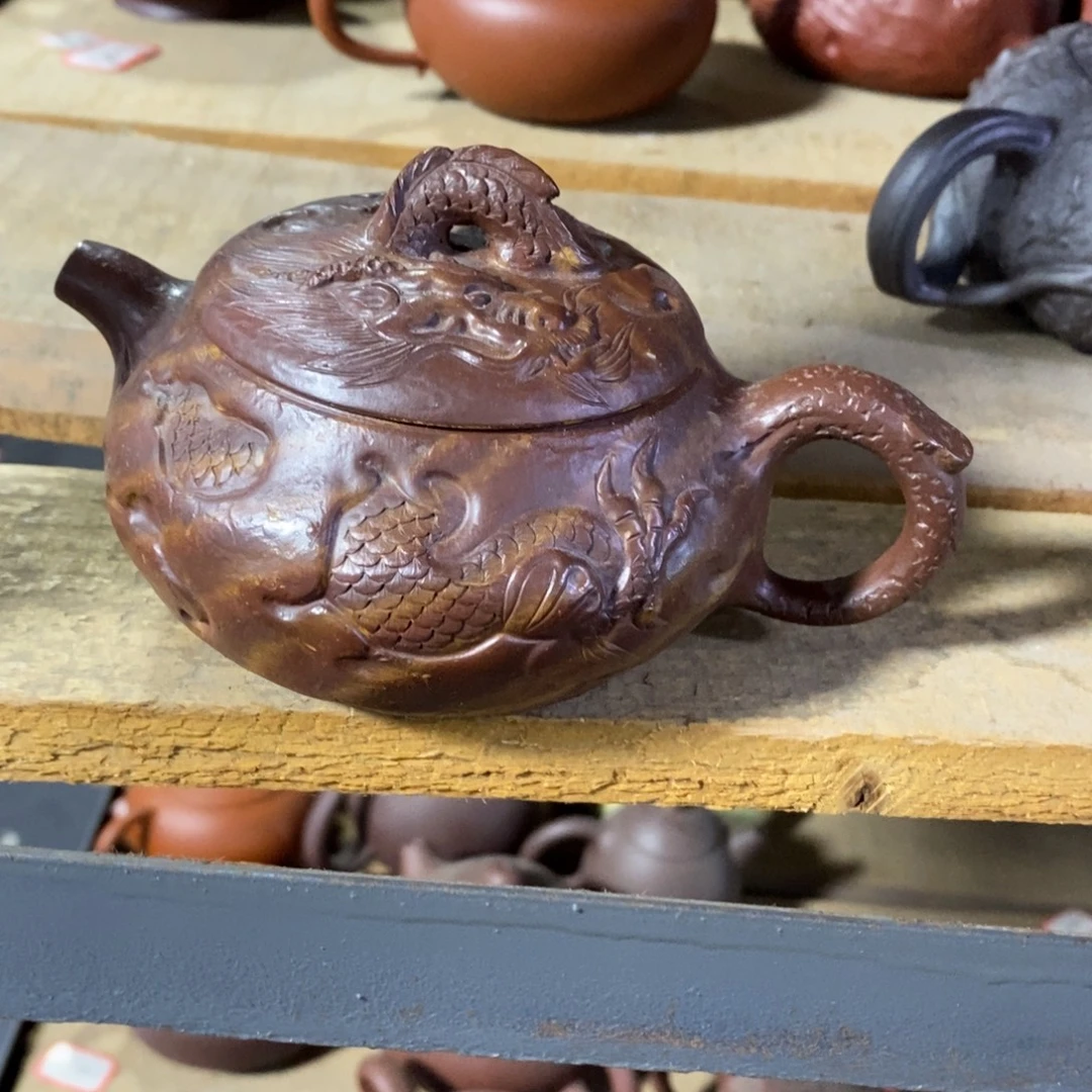 紫砂茶壶原矿手工86