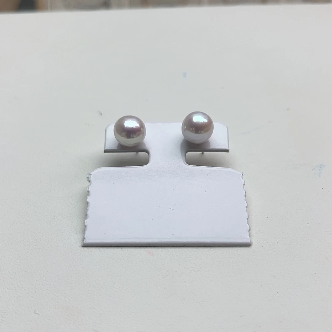 淡水珍珠未镶嵌耳饰