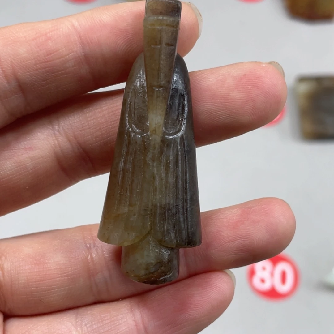 和田玉（糖玉）颈饰未镶嵌