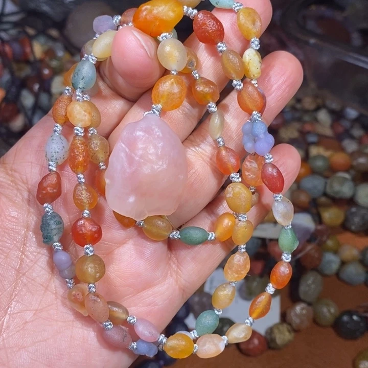 玛瑙/玉髓珠宝半成品未镶嵌