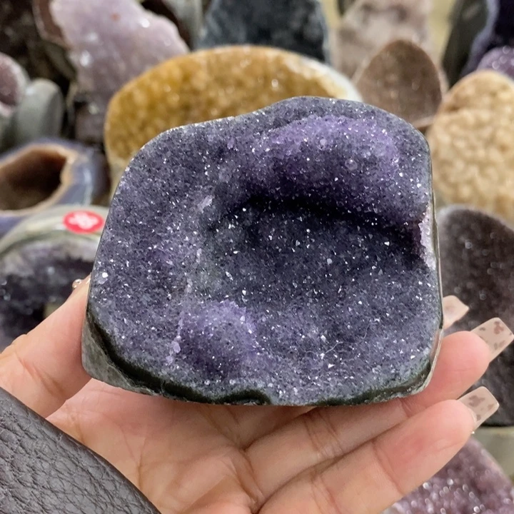 珠宝半成品未镶嵌紫晶56