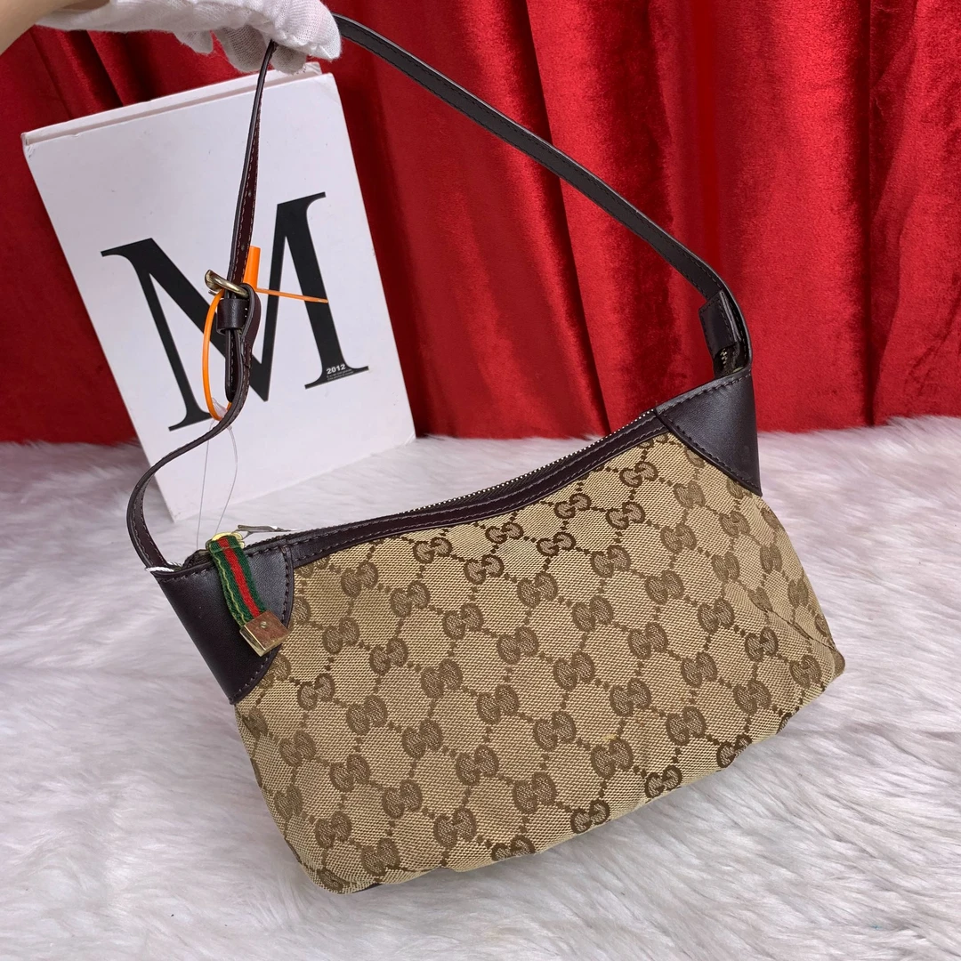 95新 GUCCI/古驰 老花小船包/FYBB06406063/6063/修复品