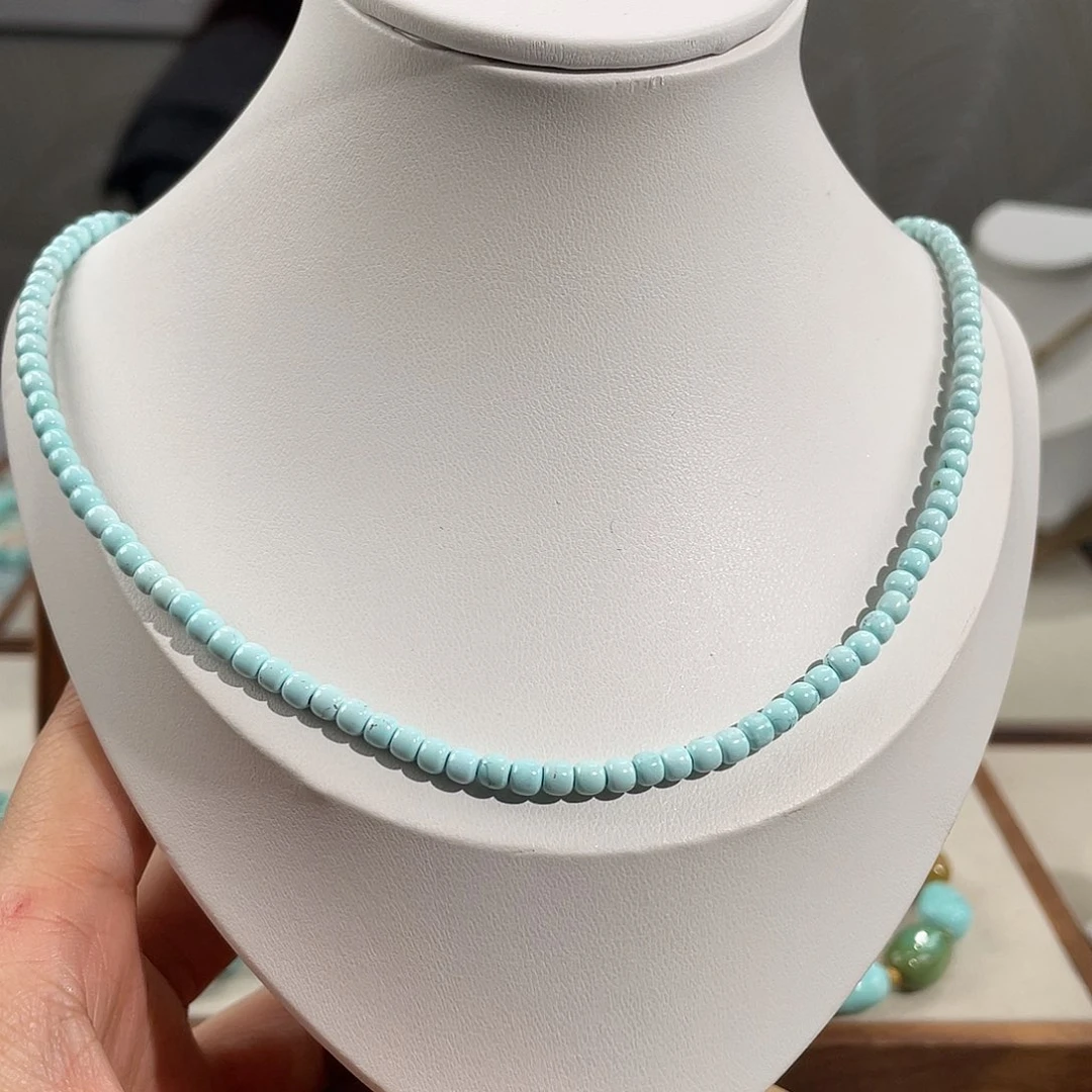 米****绿松石未镶嵌福利锁骨