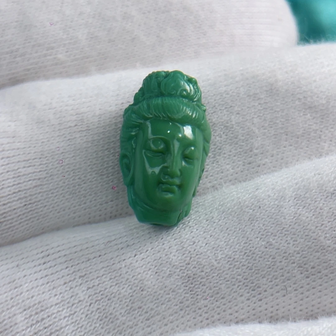 绿松石颈饰合金卡9.3-16-7.6