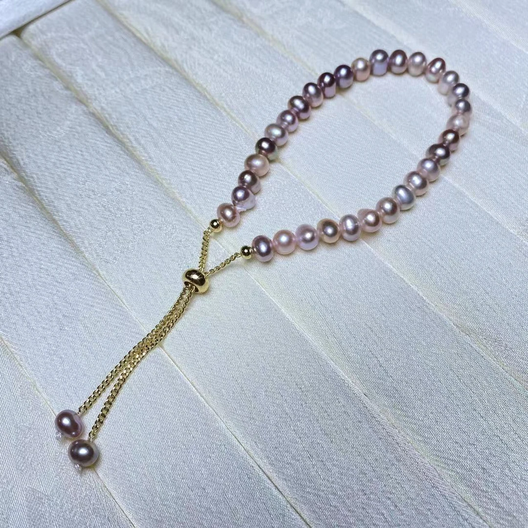 【逍遥】珍珠无核紫珠手链*381/2412160008/多样性发/1件