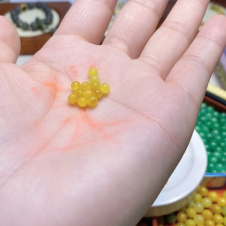 翡翠散珠冰鸡油黄卡3➕