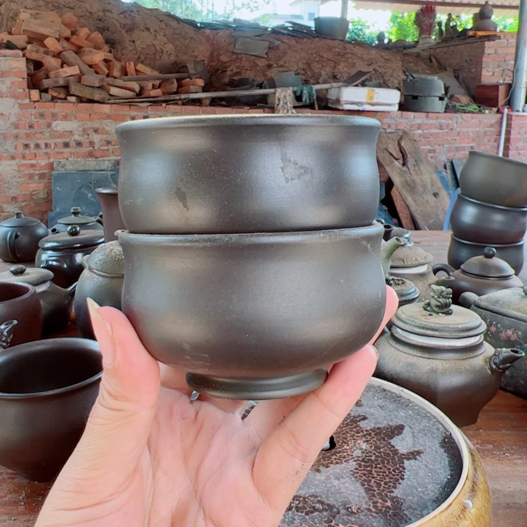 坭兴陶贵台龙窑柴烧茶器A234