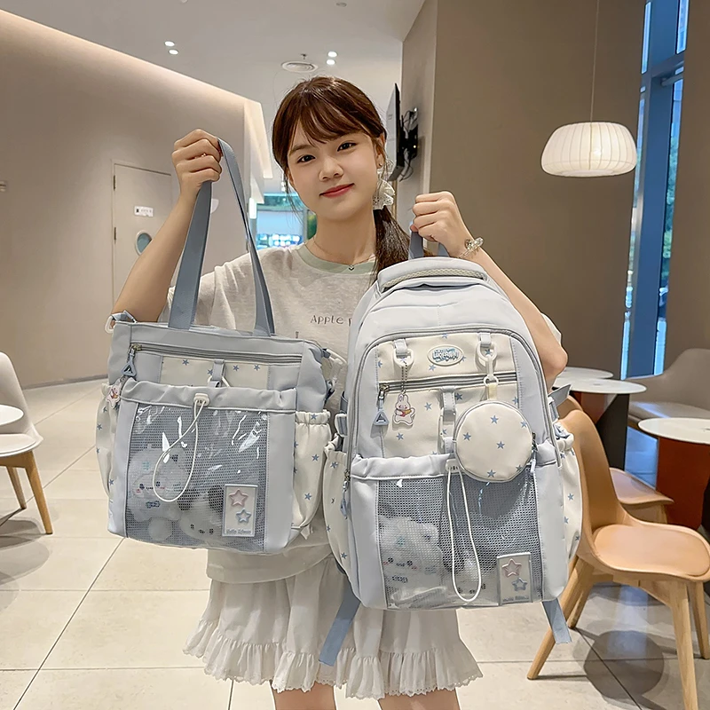 书包女生小学生三到六年级女童高颜值初中女孩大容量学生双肩包女