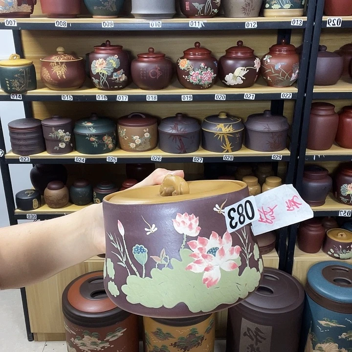 紫砂茶叶罐紫砂茶叶罐