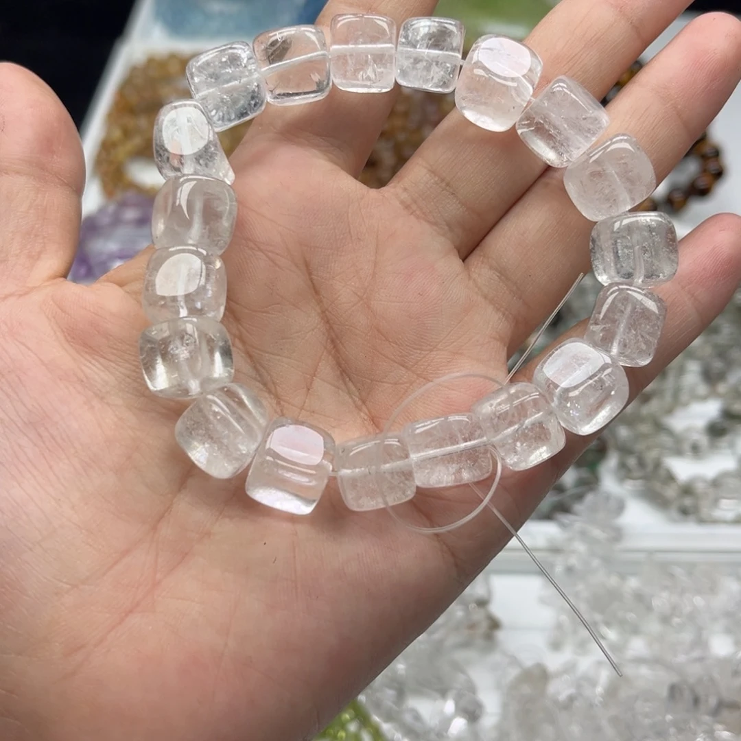 水晶手串未镶嵌白水晶11mm