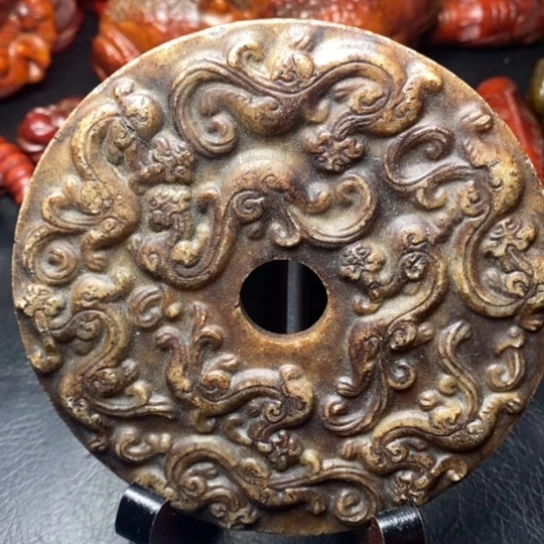 和田玉（糖玉）挂件未镶嵌