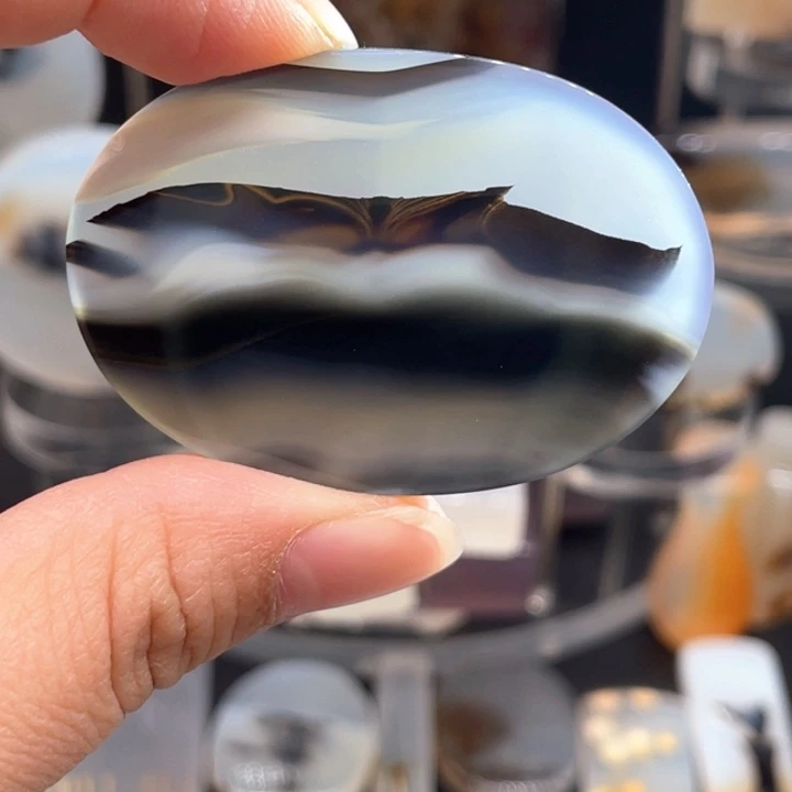 玛瑙/玉髓合金颈饰