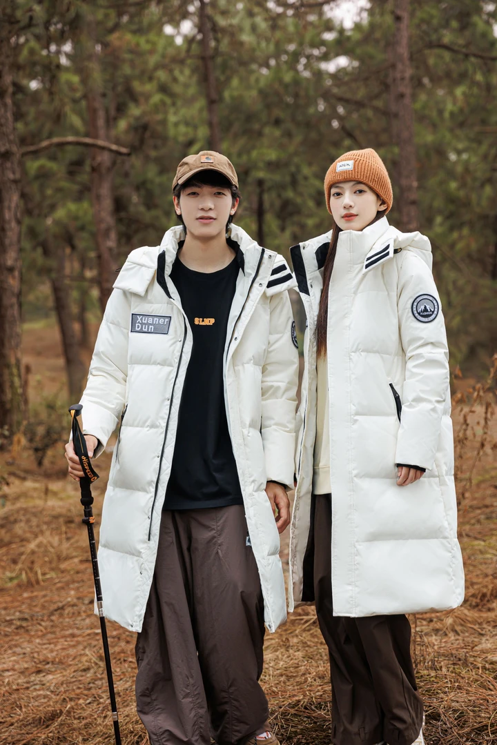 总##757#冬季轻量化休闲时尚保暖加厚情侣羽服外套