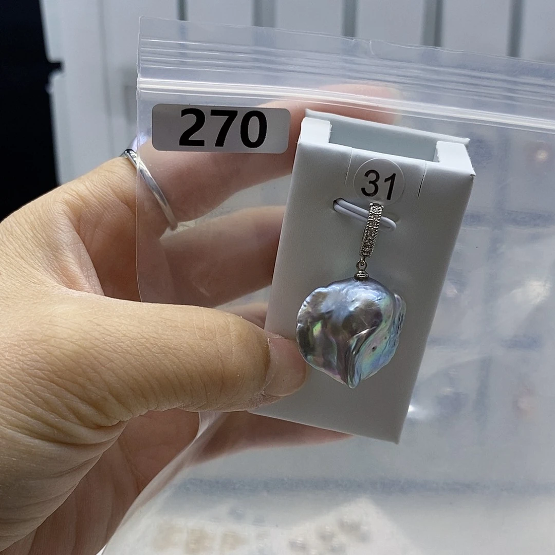 颈饰合金淡水珍珠