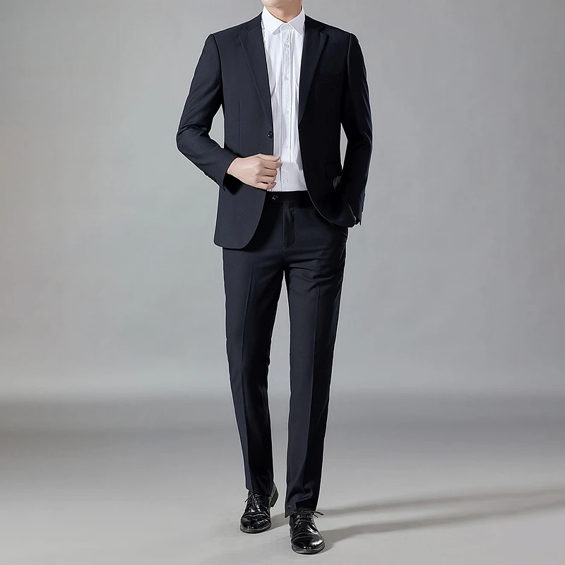 OUXLDNE 西服套装男士2025秋季新款商务休闲高级感结婚正装外套潮