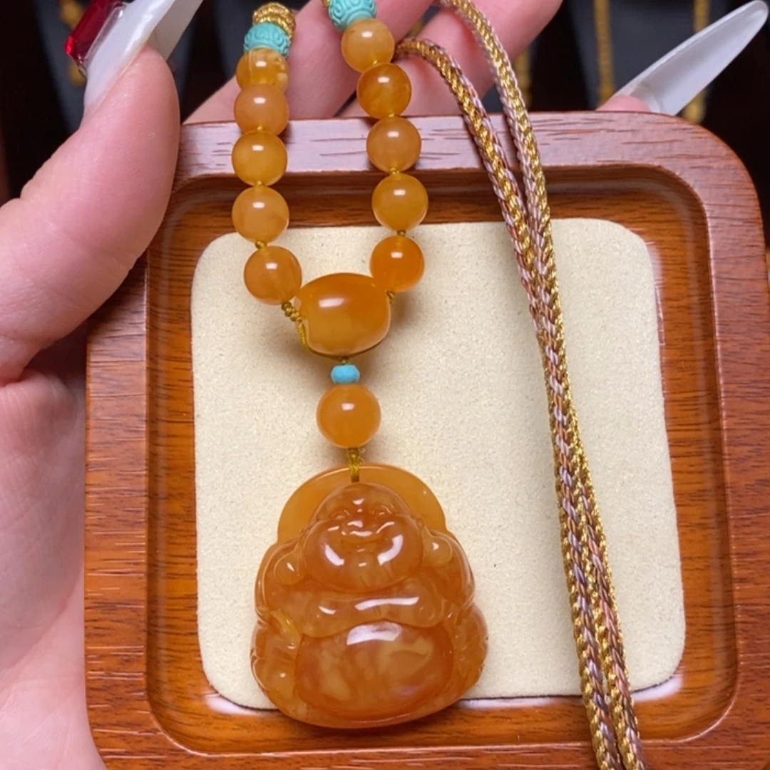 【闪购商品】未镶嵌颈饰蜜蜡项链
