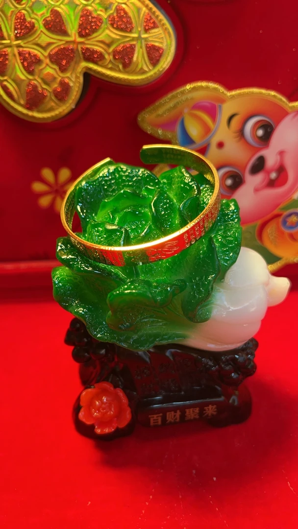 M377-莲花经文手镯（带礼盒多样性发一）