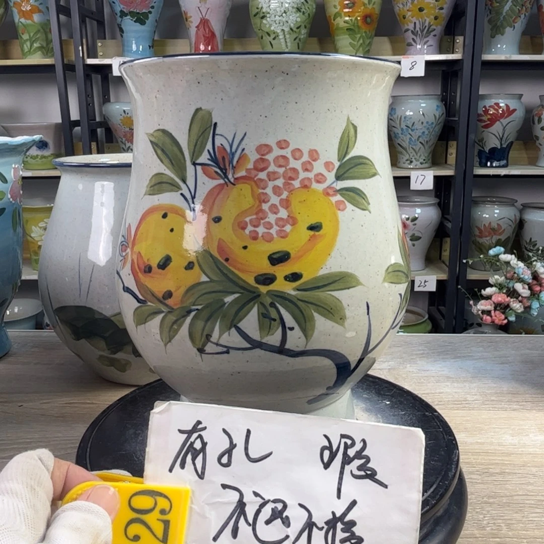 罐1tc景德镇陶瓷花盆