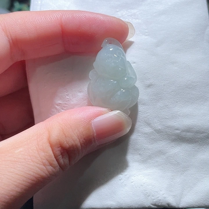 颈饰未镶嵌翡翠天