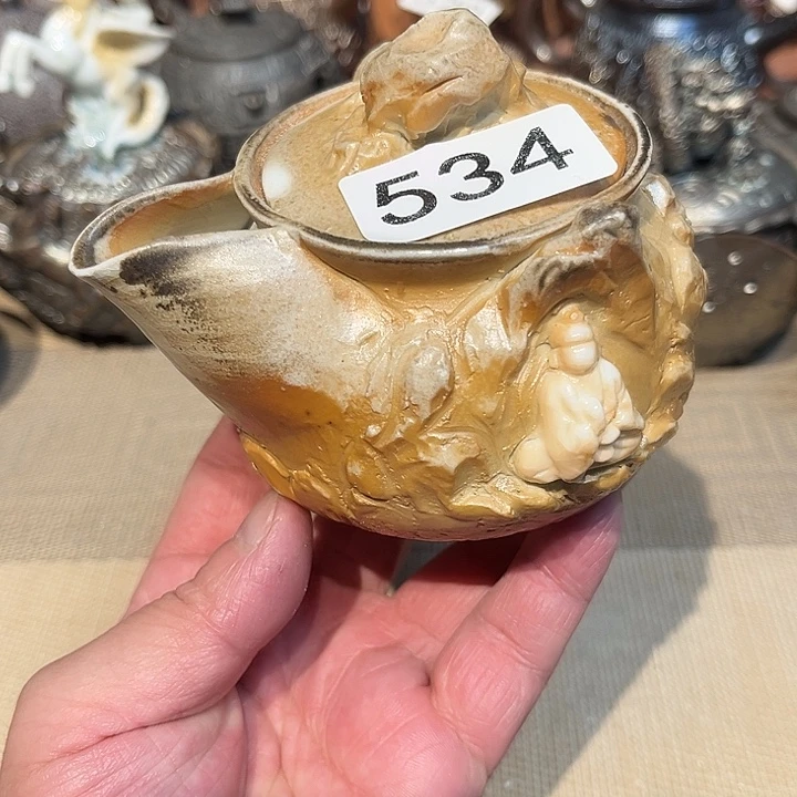 柴烧裸烧茶具福利534