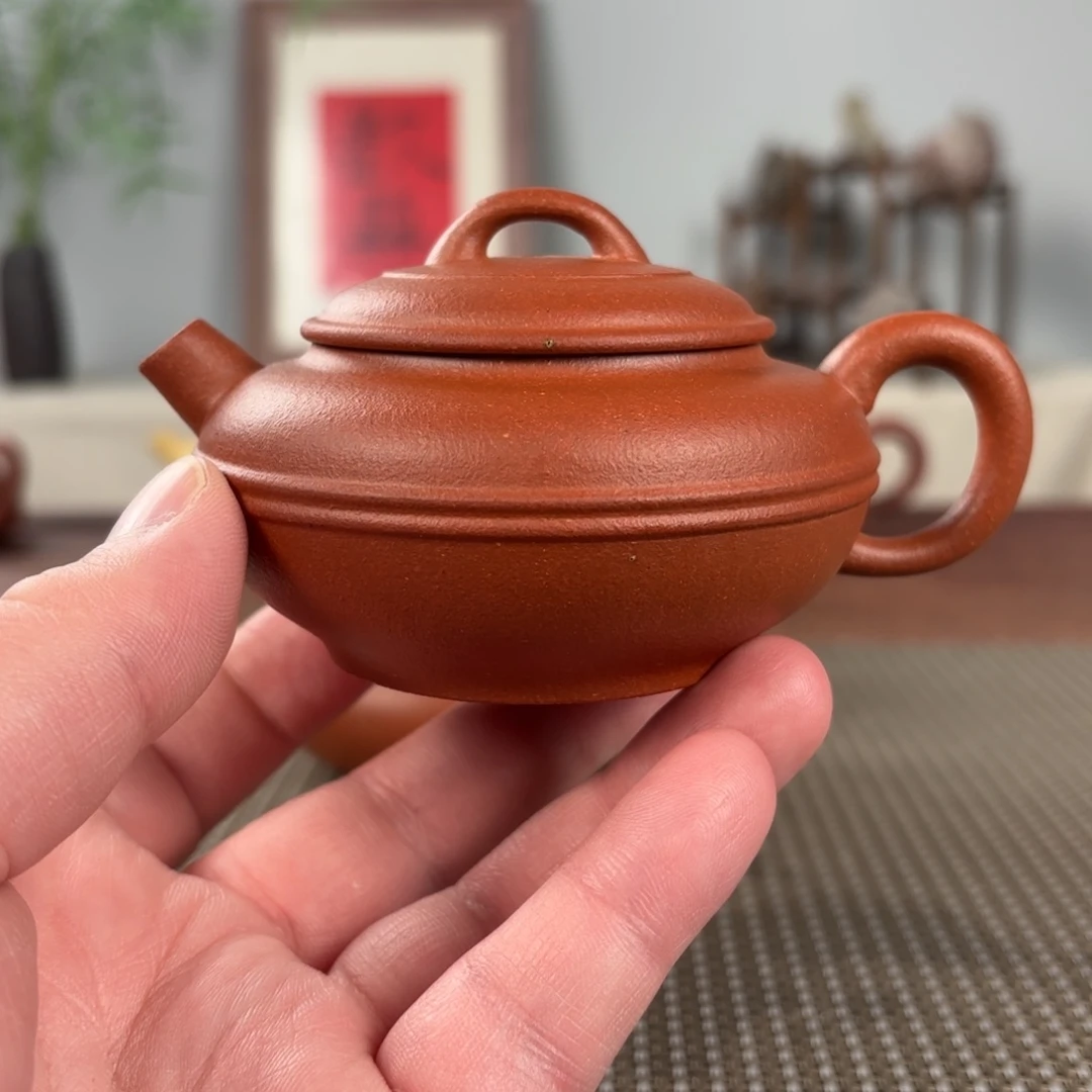 紫砂茶壶黄龙山原矿紫砂壶