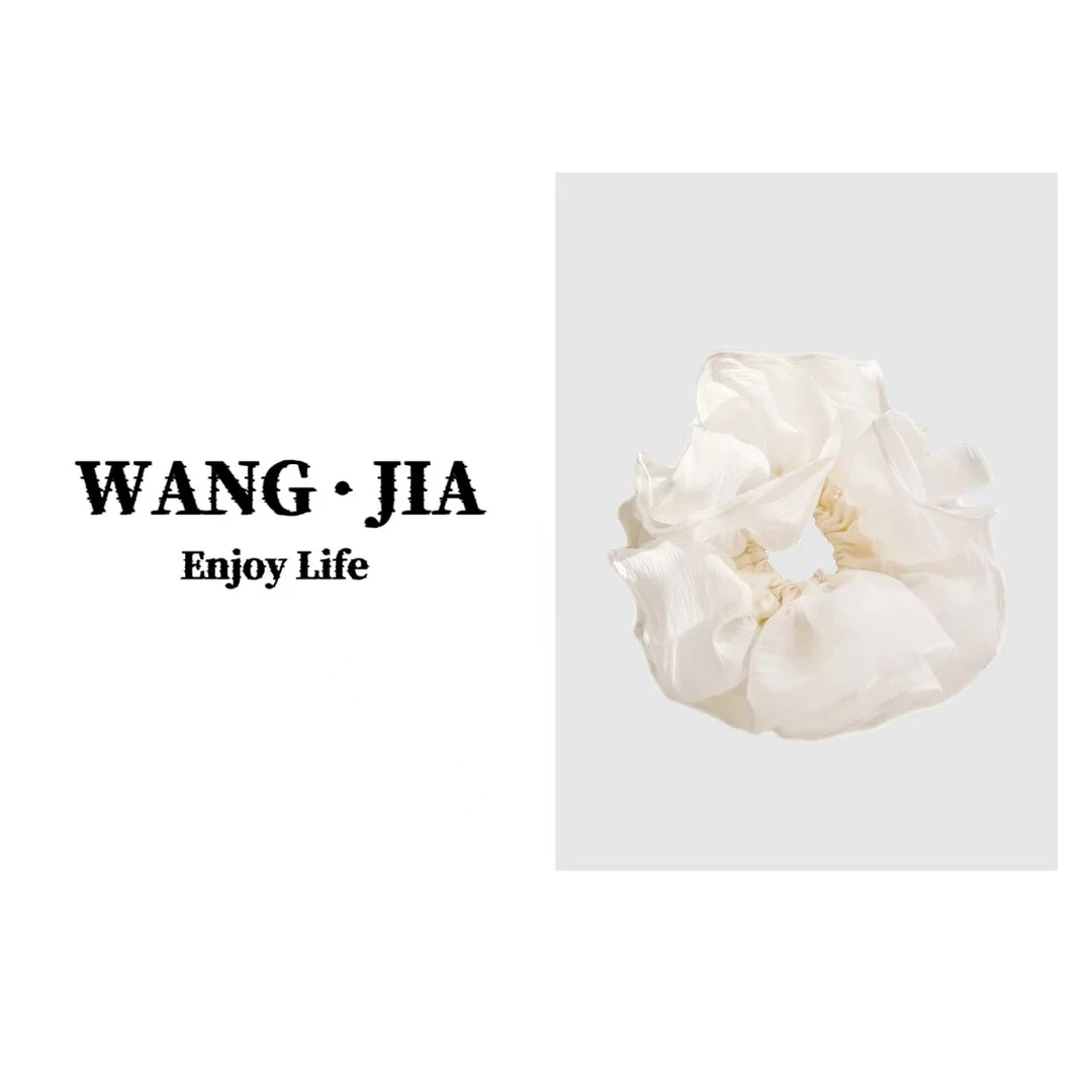 气质发圈国风复古宫廷头绳发饰纯色时尚百搭发绳女士116