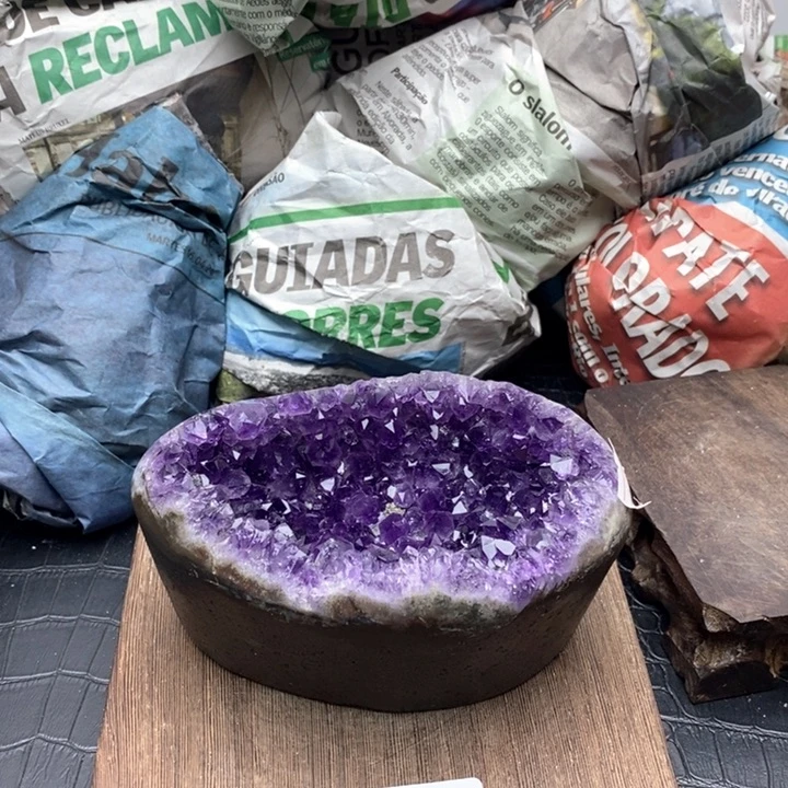 紫晶龙蛋284号未镶嵌周*?