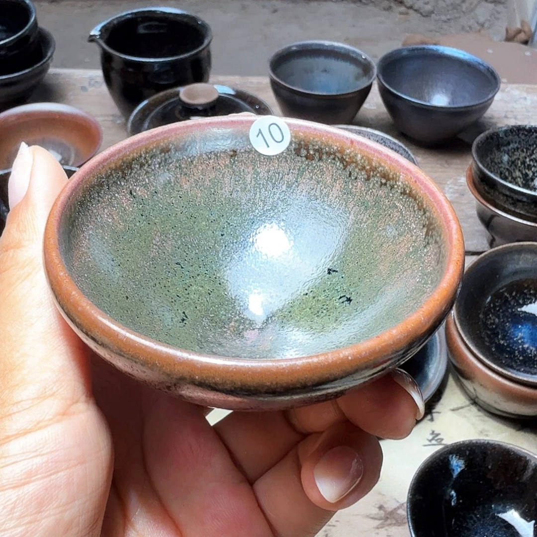 茶盏义兴龙窑建盏，10