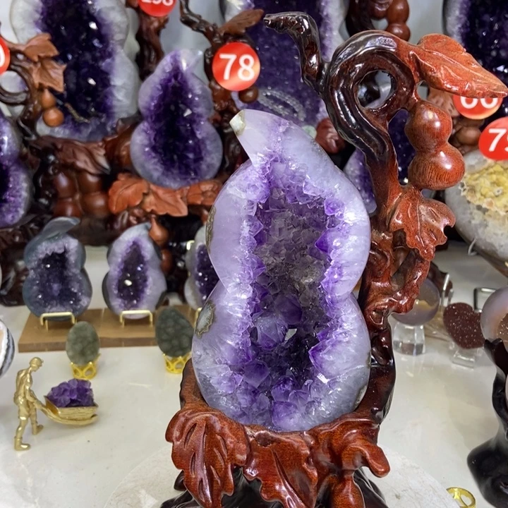 紫晶大型摆件（非配饰）未镶嵌