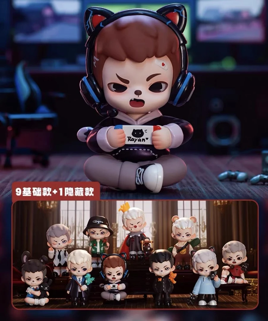 【KK拆盒】后一欧正版拆盒未拆袋Rayan游戏人生系列盲盒