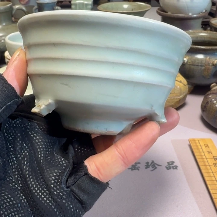 选***明摆件旧藏老窑，亏本冲量