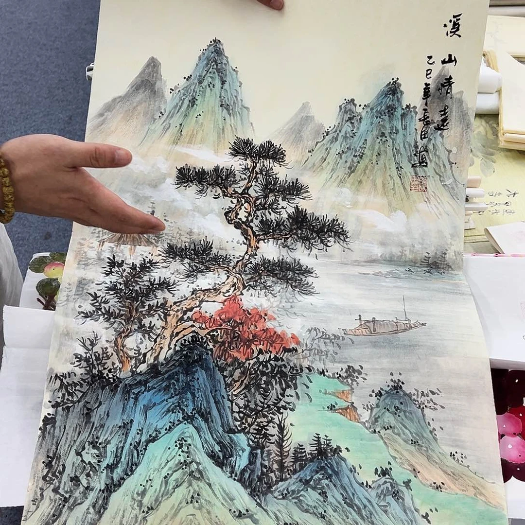 国画纯手绘作品欣赏